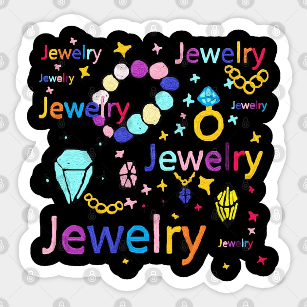 Jewelry Sticker by zzzozzo